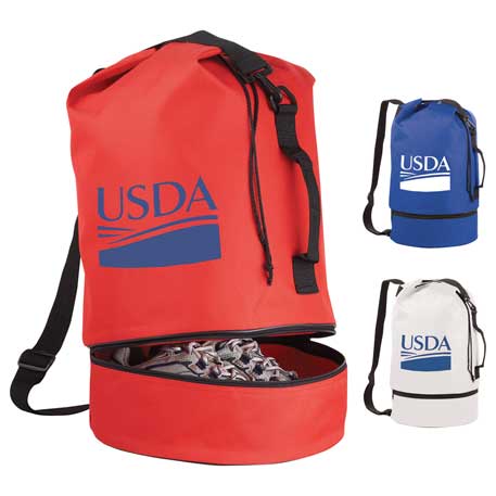 Sailor Drawstring Duffel Sling