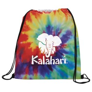 Tie Dye Drawstring Bag