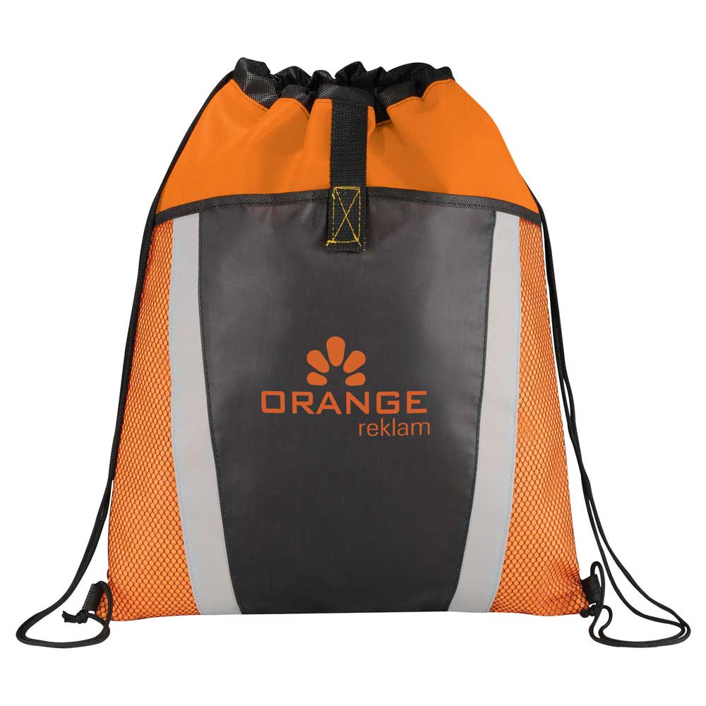 Vortex Mesh Pocket Drawstring Bag - Image 4