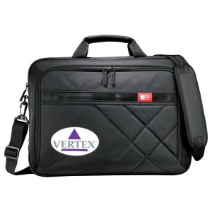 Case Logic® Cross-Hatch 17" Computer Briefcase