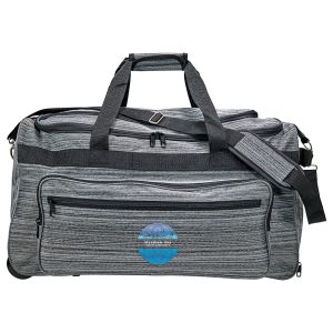 Heathered Rolling Duffel