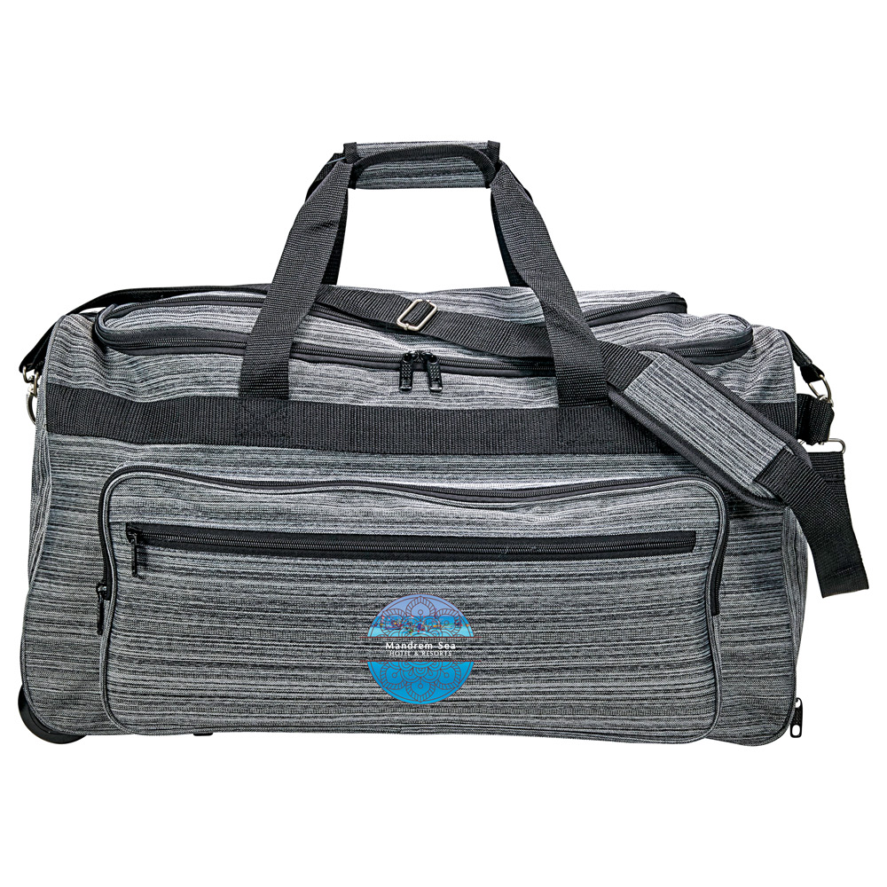 Heathered Rolling Duffel