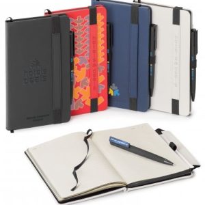 BOSTON HARD COVER NON-REFILLABLE JOURNAL COMBO ST4716