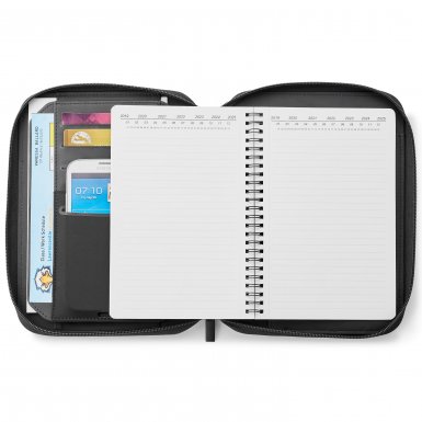 FABRIZIO A5 ZIP JOURNAL WITH 5,000 MAH WIRELESS CHARGING POWER BANK T127 - Image 7