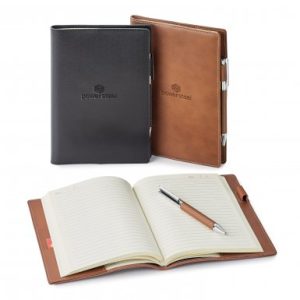 NATHAN GENUINE LEATHER REFILLABLE JOURNAL ST4680