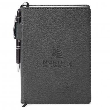 TOSCANO GENUINE LEATHER NON-REFILLABLE JOURNAL COMBO GF4668 - Image 3