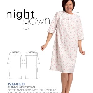 FLANNEL NIGHT GOWN