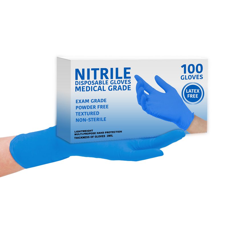 Powder Free Nitrile Disposable Gloves - Image 3