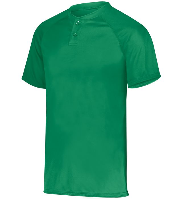 Attain Wicking Two-button Baseball Jersey - Image 9