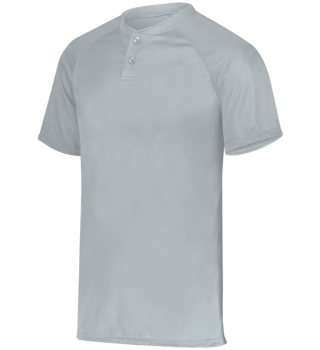 Attain Wicking Two-button Baseball Jersey - Image 19