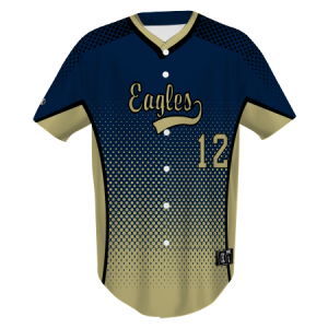 Freestyle Sublimated Full-button Baseball Jersey