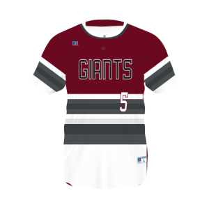Freestyle Sublimated Two-button Baseball Jersey