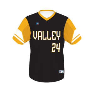 Freestyle Sublimated V-neck Baseball Jersey