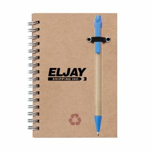 Recycled Notebook/Pen Combo - 4"x6"