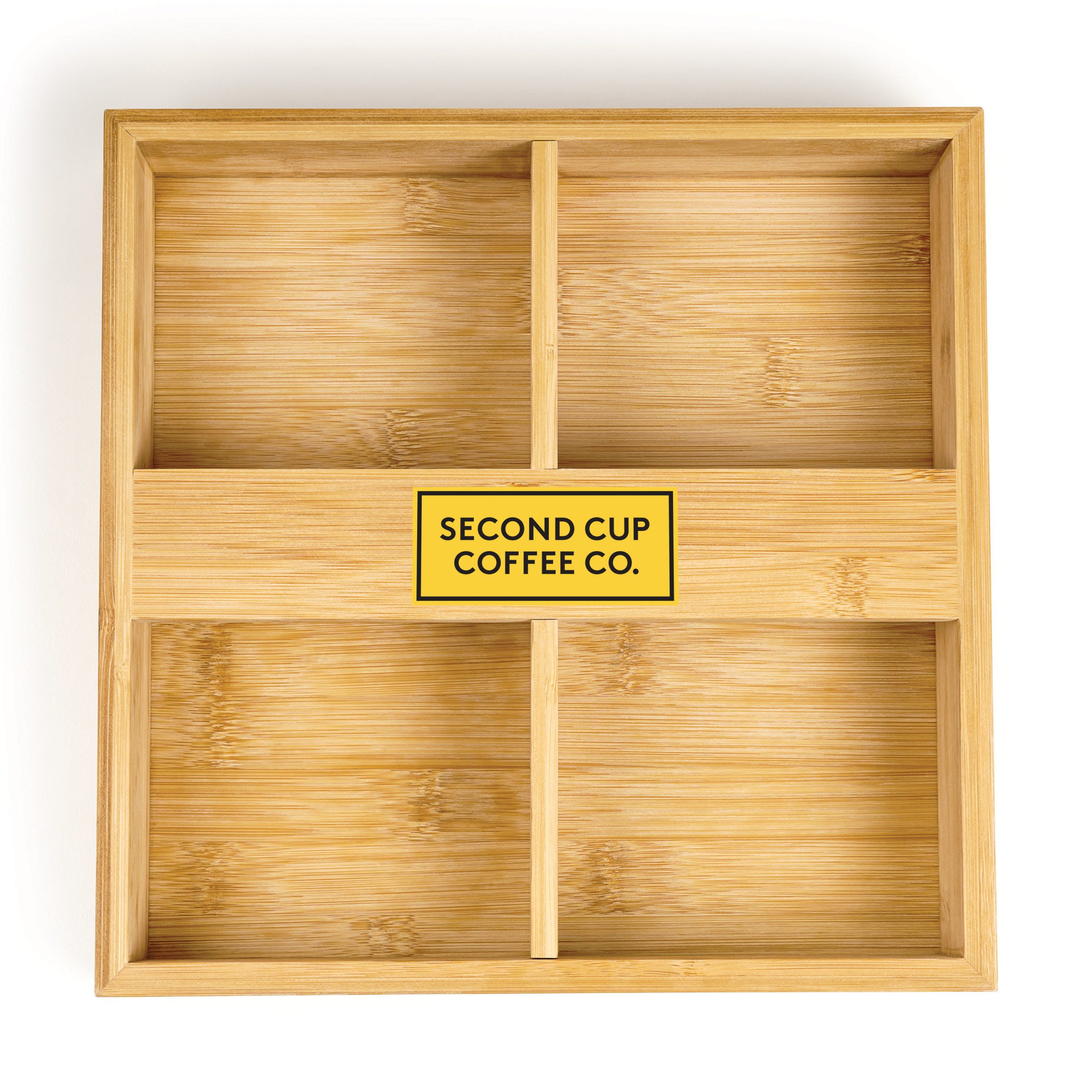 Bamboo 4-section Multi-function Tray - Image 5