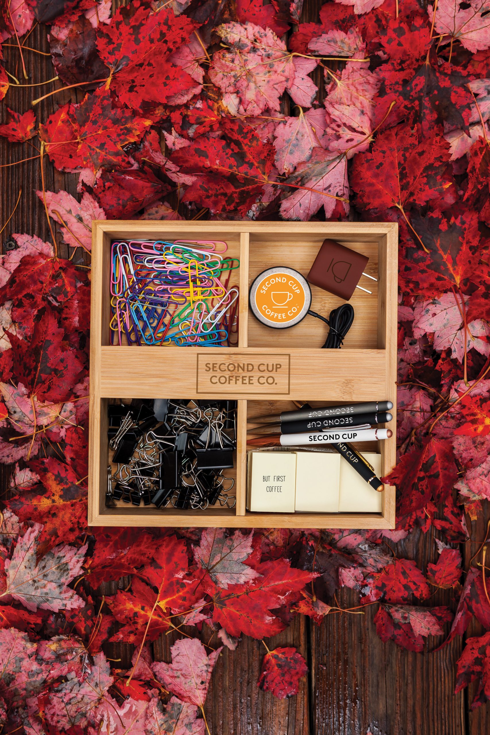 Bamboo 4-section Multi-function Tray - Image 7