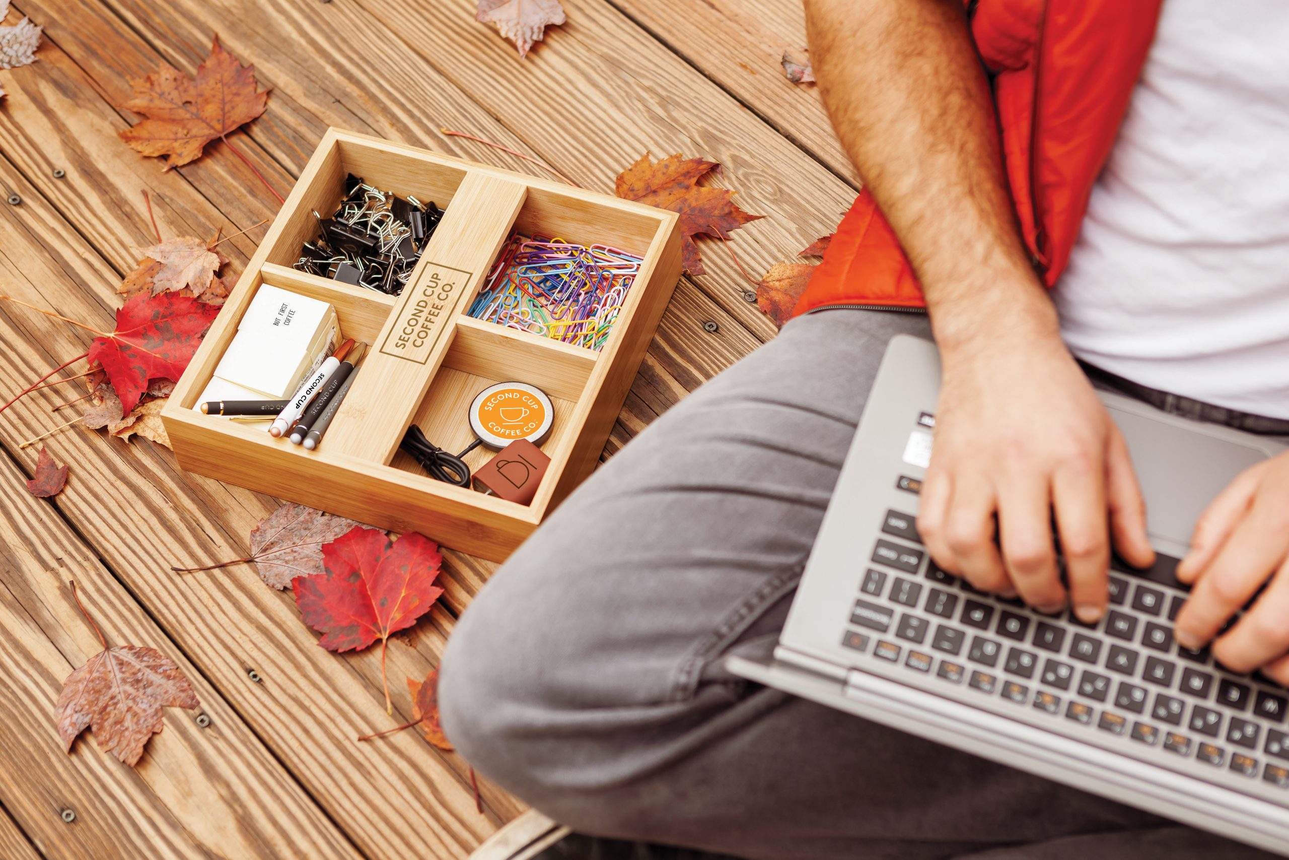 Bamboo 4-section Multi-function Tray - Image 8