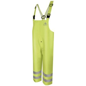Men's Fr Hi-visibility Rain Bib Overalls