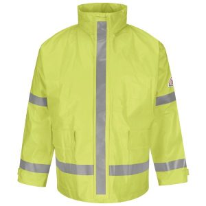 Men's Fr Hi-visibility Rain Jacket