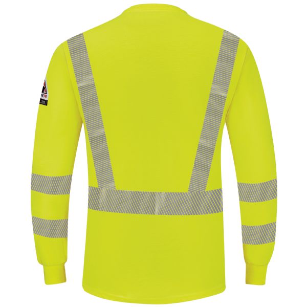 Men's Hi-visibility Lightweight Long Sleeve Henley - Image 2