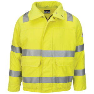 Men's Lightweight Fr Hi-visibility Insulated Bomber Jacket