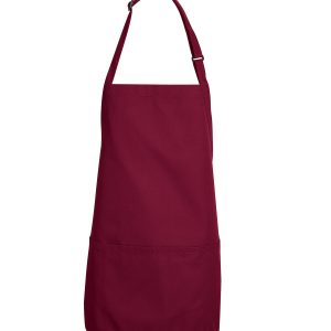 Red Kap Chef Designs Premium Short Bib Apron Tt32
