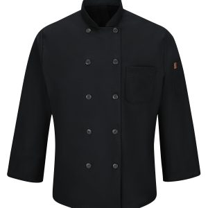 Red Kap® Chef Designs® Chef Coat With Oilblok + Mimix™ 042x