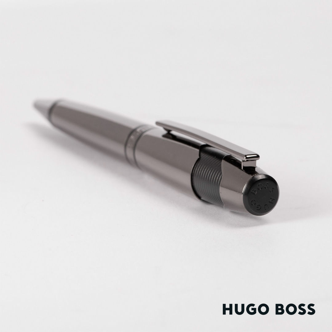 Hugo Boss® Chevron Pen - Gun Metal - Image 5