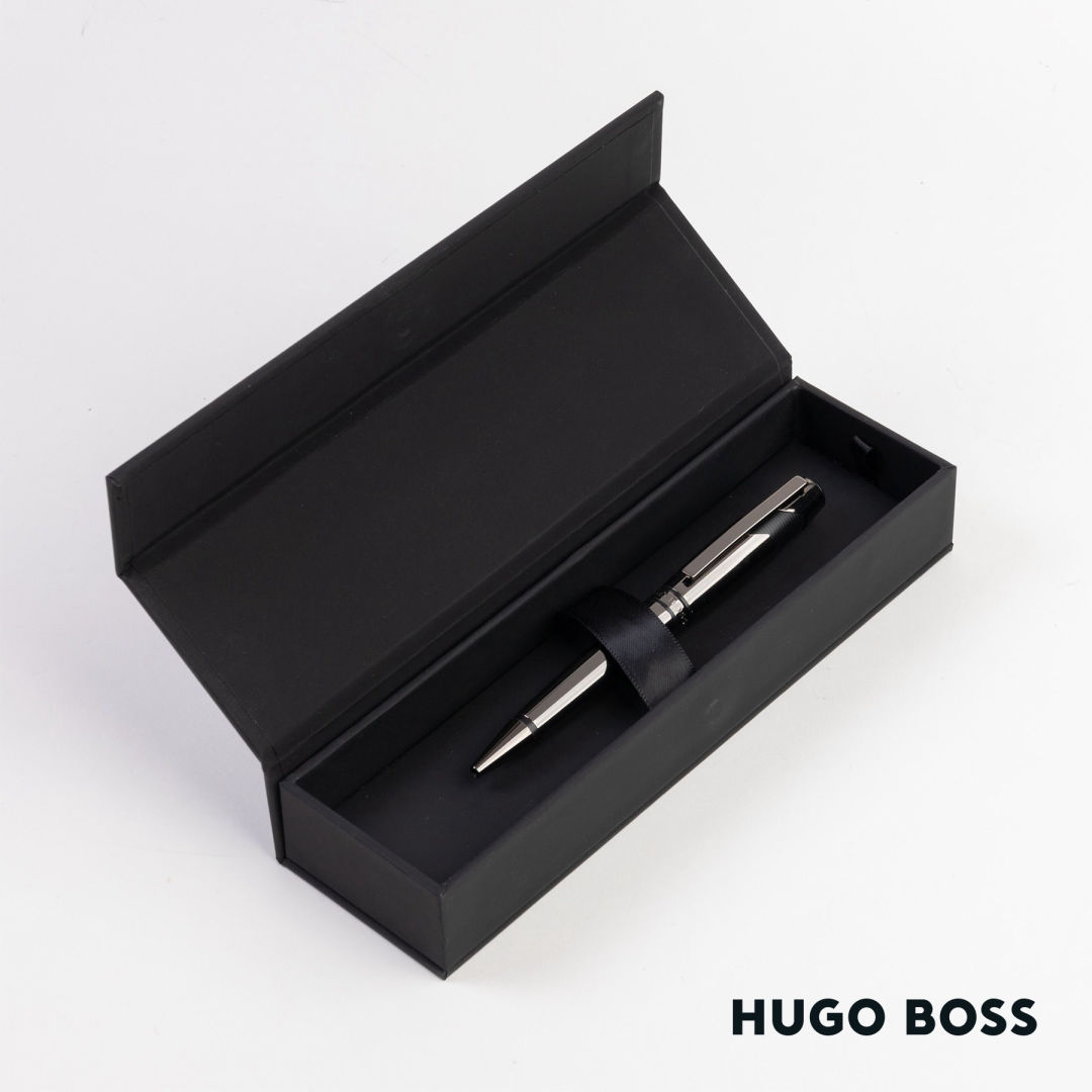 Hugo Boss® Chevron Pen - Gun Metal - Image 8