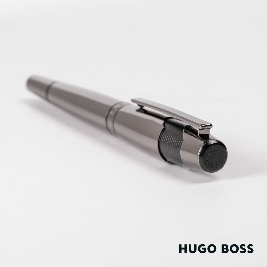 Hugo Boss® Chevron Pen - Gun Metal - Image 4