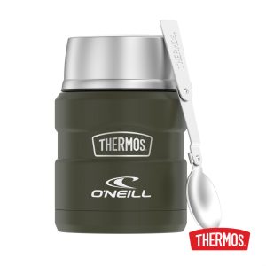 Thermos® King™ SS Food Jar with Folding Spoon - 16oz