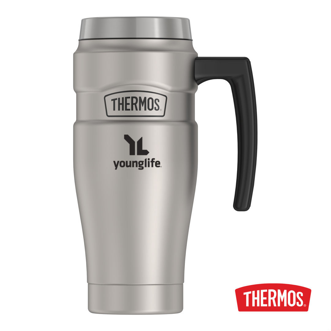 Thermos® King™ SS Handled Tumbler - 16oz - Image 3