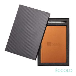 Eccolo® Groove Journal/Clicker Pen Gift Set - (M)