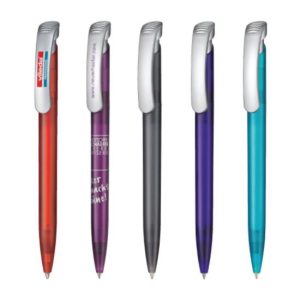 Ritter Clear Frozen Silver Pen