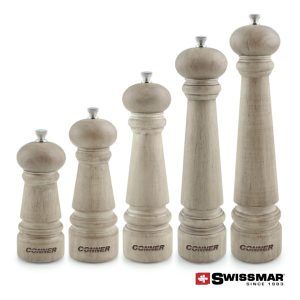 Swissmar® Manor Wood Mill - Vintage Salt Mill