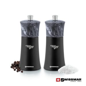Swissmar® Torre Black Matte Wood Mill - Granite