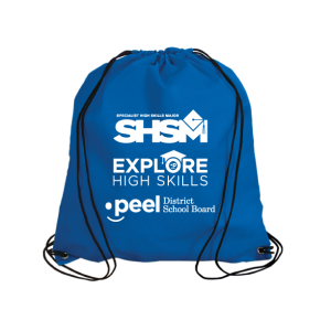 PEEL DSB SHSM CINCH BACKPACKS - WHOLESALE BULK PACK 700